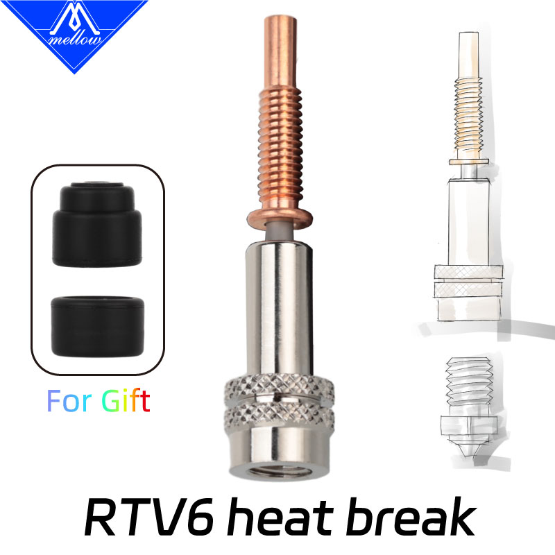 3D Printing Titanium - MELLOW Precyzyjny bimetaliczny element grzewczy RTV6
