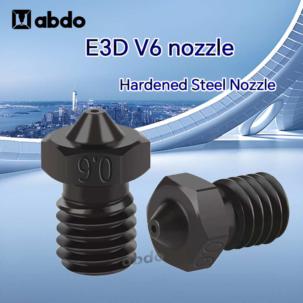 3D Printing Nozzle - Dysze E3D 0.2/0.4/0.6/0.8mm z hartowanej stali