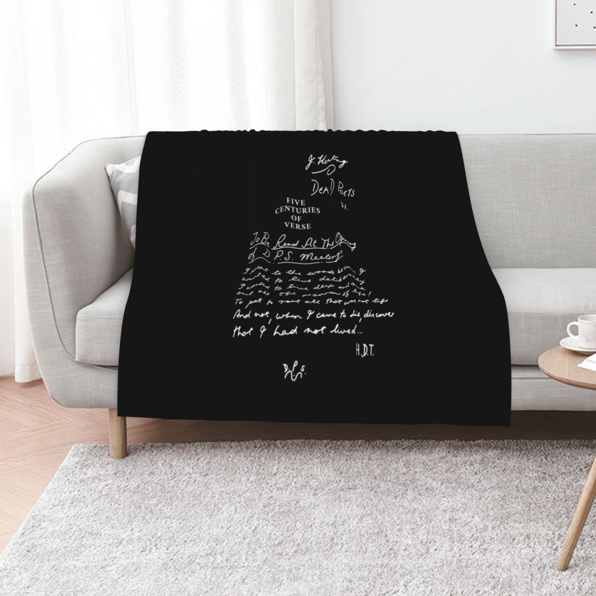 3D Printing Verse - Koc z motywem Stowarzyszenia Martwych Poetów,