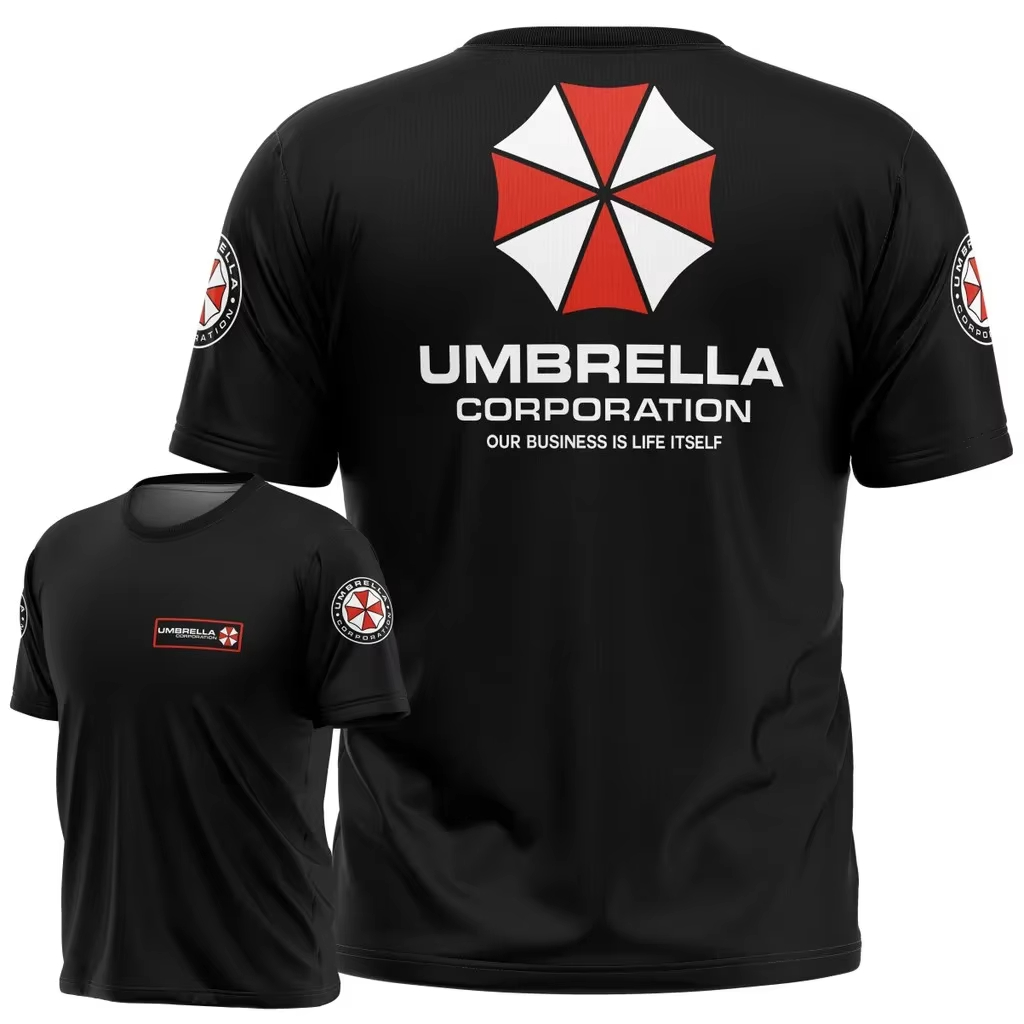 3D Printing Enthusiast - Koszulka Resident Evil_Umarra Company - Czarna,
