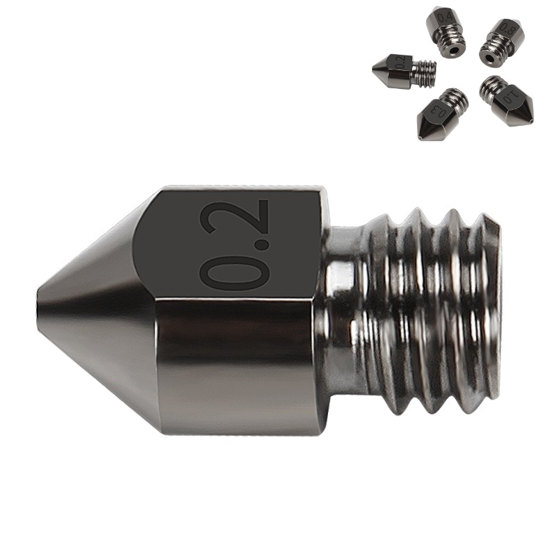 Dysza ze superwytrzymałej stal – 3D Printing Nozzle recenzja i cena
