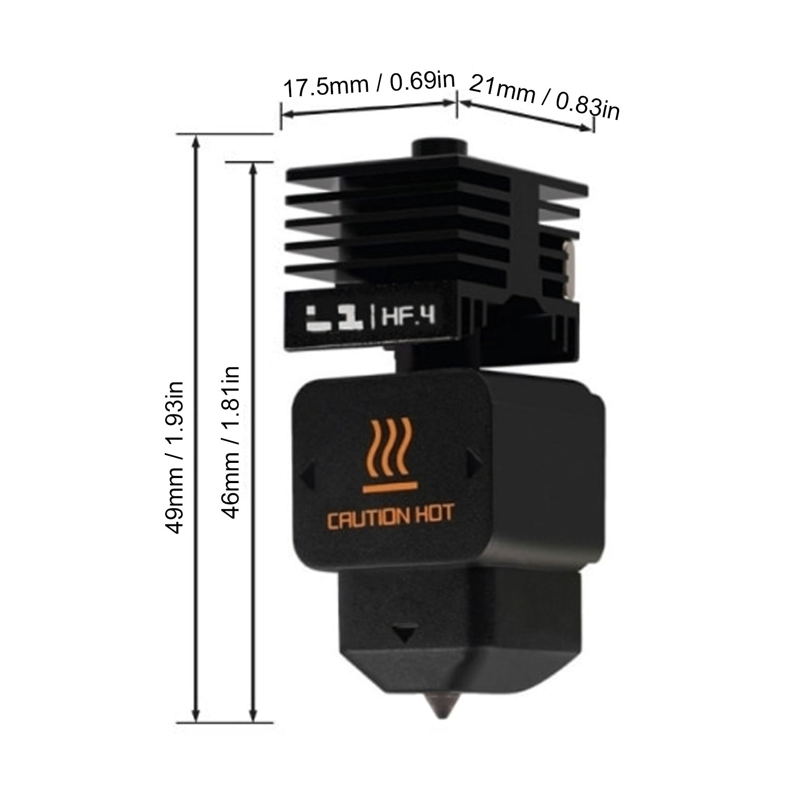 Wymienny hotend o wysokim prze – 3D Printing Nozzle recenzja i cena