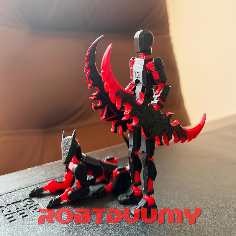 Zmontowany zestaw figurek 3D T – 3D Printing Titanium recenzja i cena