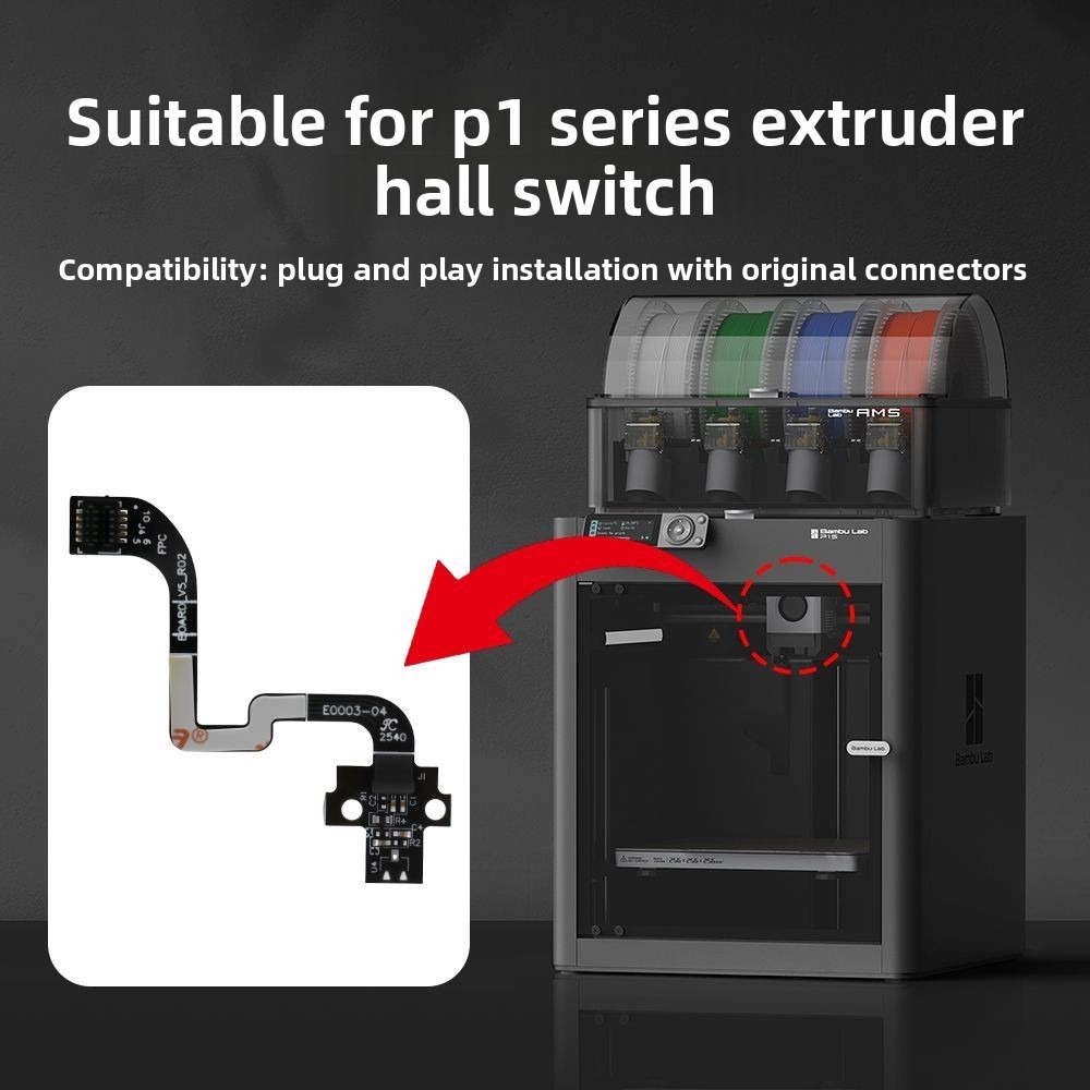 Płytka czujnika Halla A1/A1min – 3D Printing Cnc recenzja i cena