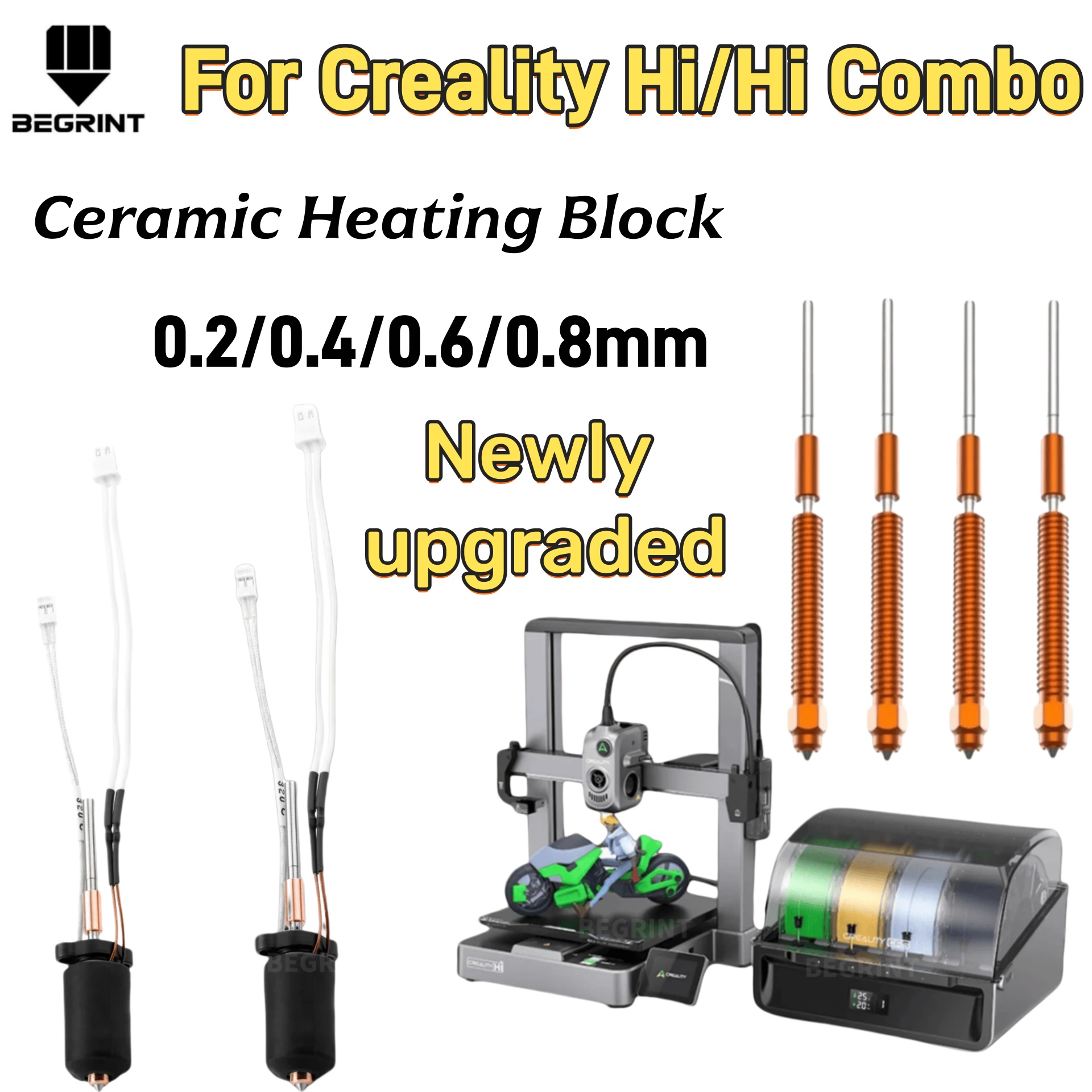 Wysokotemperaturowy ceramiczny – 3D Printing Nozzle recenzja i cena