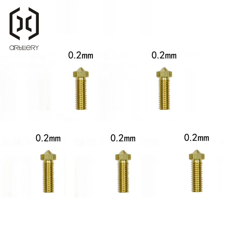 E3D mosiężna dysza 0.2/0.4/0.6 – 3D Printing Nozzle recenzja i cena