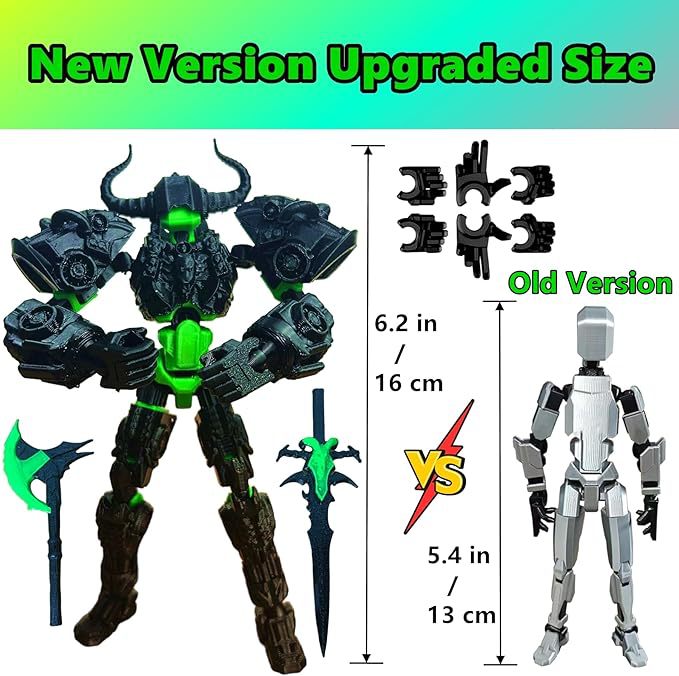 Figurka Titan 13, Zmontowany,  – 3D Printing Titanium recenzja i cena