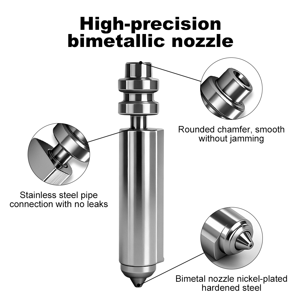 Ulepszona dysza bimetaliczna d – 3D Printing Nozzle recenzja i cena